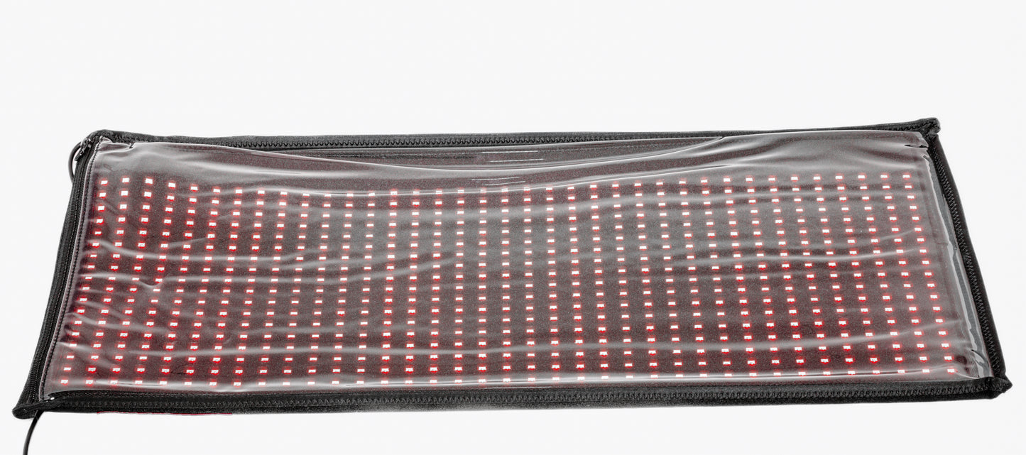 Large Red Light Pad 27" X 11" With 1998 Powerful LEDs
